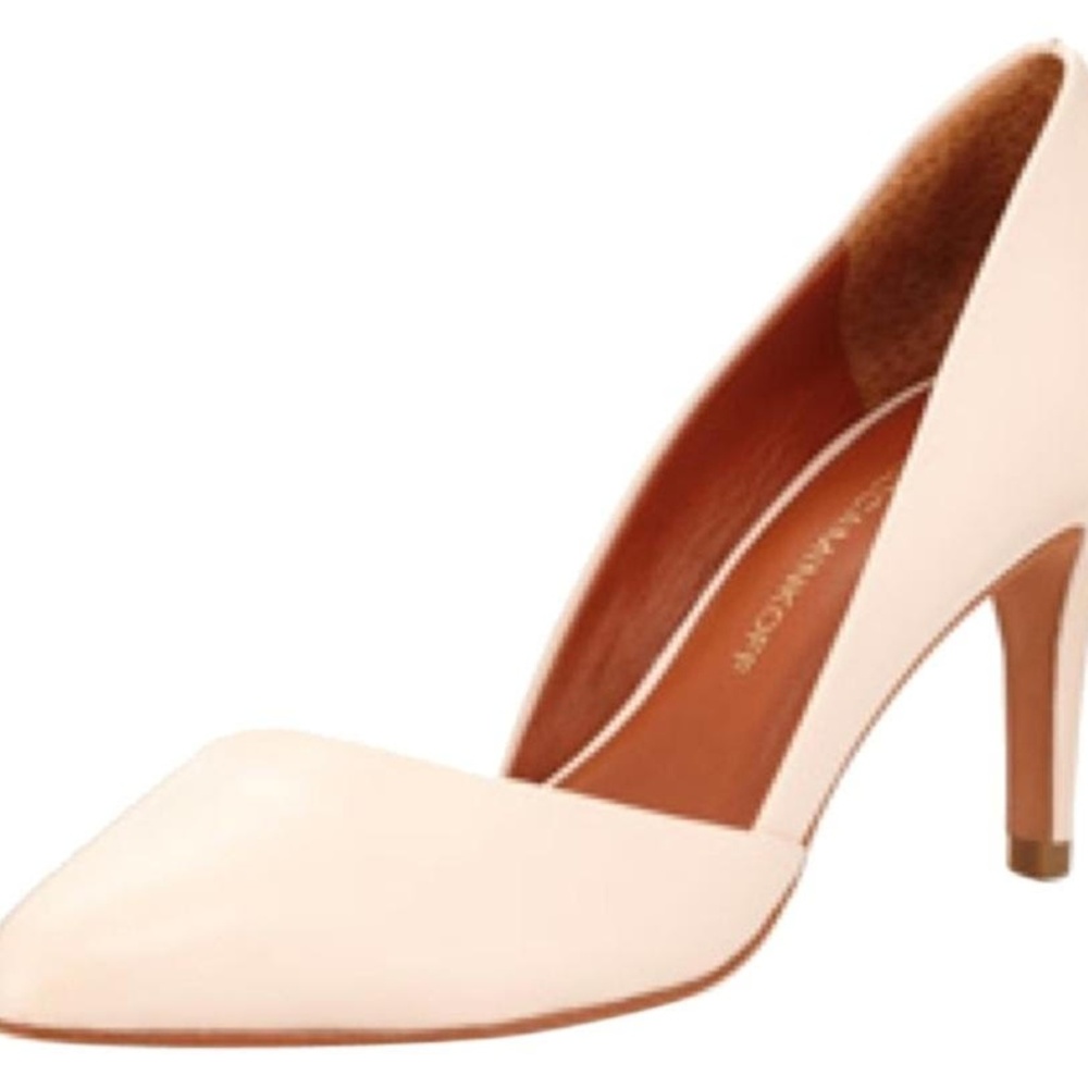 Sold Out Rebecca Minkoff Brie Pump in Blush